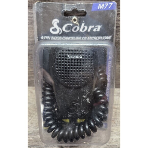 Cobra HG-M77 4 Pin CB Ham Radio Noise Canceling Hand Mike Microphone Mic - Picture 1 of 7